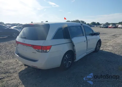 2014 Honda Odyssey Touring/Touring Elite from USA, damaged, VIN 5FNRL5H99EB036146
